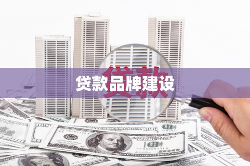 道里贷款品牌建设