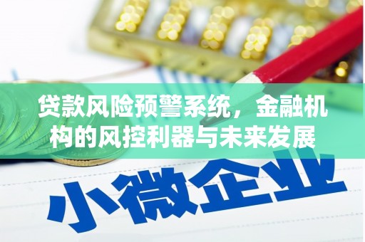 道里贷款风险预警系统，金融机构的风控利器与未来发展