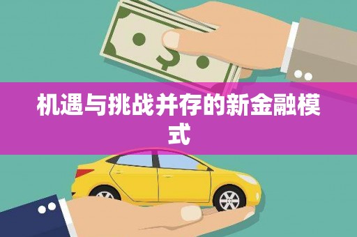 道里机遇与挑战并存的新金融模式