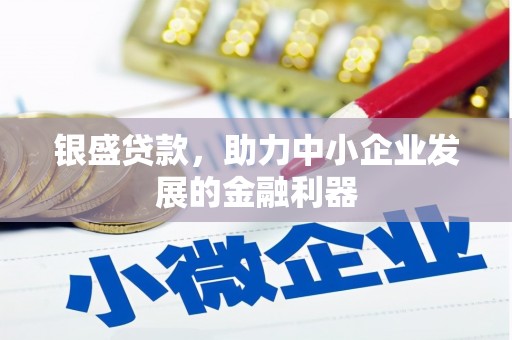 道里银盛贷款，助力中小企业发展的金融利器