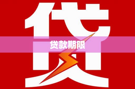 道里贷款期限