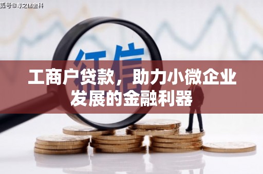 道里工商户贷款，助力小微企业发展的金融利器