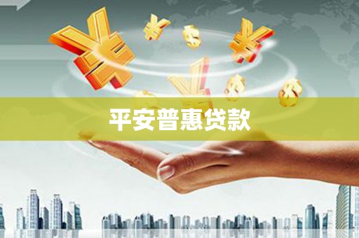 道里平安普惠贷款