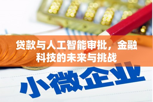道里贷款与人工智能审批，金融科技的未来与挑战