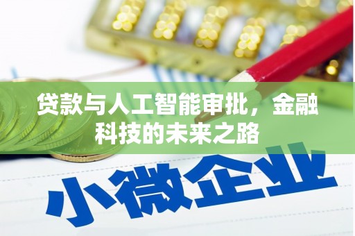 道里贷款与人工智能审批，金融科技的未来之路