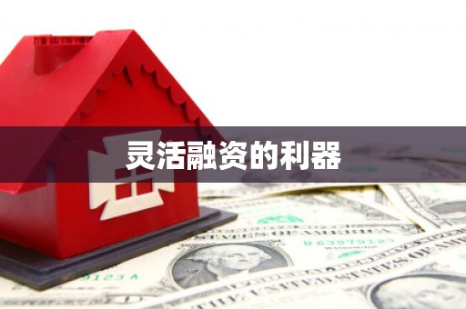 道里灵活融资的利器
