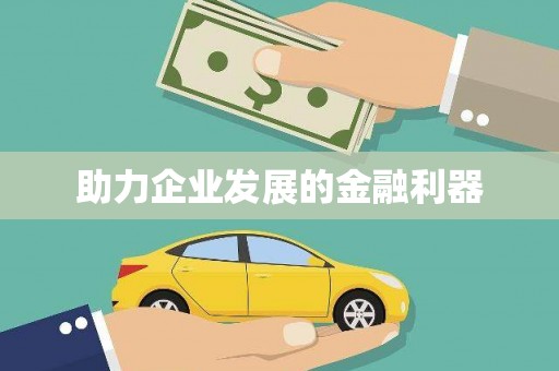道里助力企业发展的金融利器