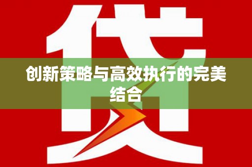 道里创新策略与高效执行的完美结合