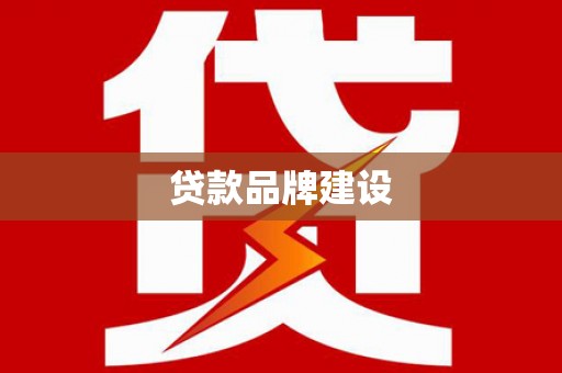 道里贷款品牌建设